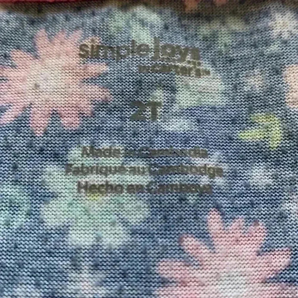 [5 for $25] simple choice sleeper with  feet, size 2T, GUC - Picture 4 of 4